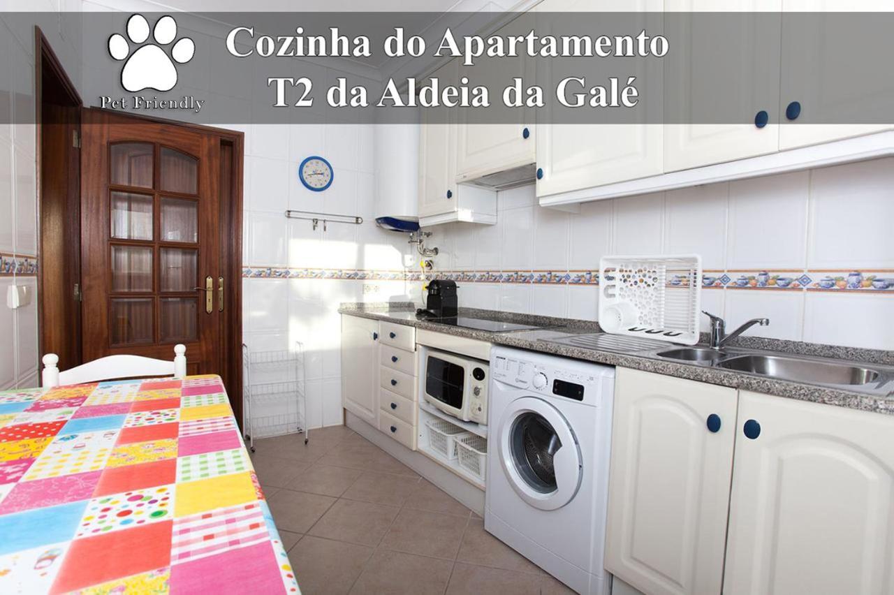 Os Apartamentos A Ramos Na Praia Da Gale Estao Inserido Em Condominio Com Piscina, Fica Apenas A 350 Metros Da Praia Da Gale - Apartamentos Com Ar Condicionado Tanto Nos Quartos Como Na Sala, Smart Tv Com Prime Video E Cozinha Completa Albufeira Ngoại thất bức ảnh